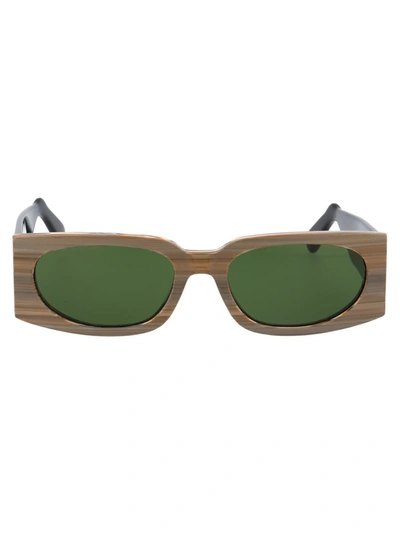 Gcds Gd0016 Sunglasses In 60n Brown