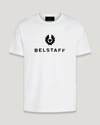 Belstaff Men T-shirt Girocollo In White