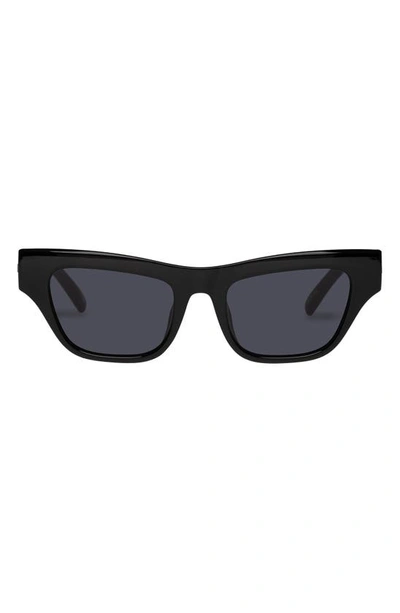 Le Specs Hankering 50mm Rectangular Sunglasses In Lsp2352108