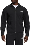 The North Face Tekware Grid Quarter Zip Pullover Sweater In Black