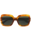 GUCCI oversized square sunglasses,GG0036S11940971