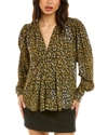 Isabel Marant Étoile Amirya Top In Gold