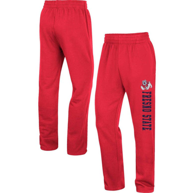 Colosseum Red Fresno State Bulldogs Wordmark Pants