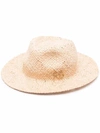 RUSLAN BAGINSKIY RUSLAN BAGINSKIY FEDORA STRAW HAT