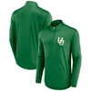 Fanatics Branded Green Oregon Ducks Tough Minded Quarter-zip Top In Green