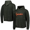 THE WILD COLLECTIVE UNISEX THE WILD COLLECTIVE BLACK WNBA ACID TONAL LOGOWOMAN PULLOVER HOODIE