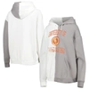 GAMEDAY COUTURE GAMEDAY COUTURE GRAY/WHITE USC TROJANS SPLIT PULLOVER HOODIE