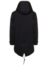 TEN C 'CORE' HOODED FISHTAIL PARKA IN POLYESTER AND POLYAMIDE BLEND MAN TEN C