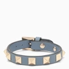 VALENTINO GARAVANI SUGAR PAPER BLUE ROCKSTUD BRACELET