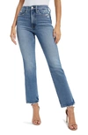 Good American Corset Good Classic Straight Leg Jeans In Indigo338