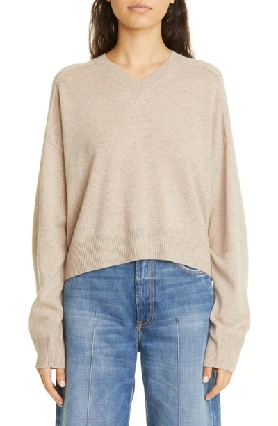 LOULOU STUDIO EMSALO V-NECK CASHMERE SWEATER 