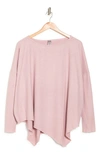 GO COUTURE GO COUTURE LONG SLEEVE ASYMMETRIC HEM TOP