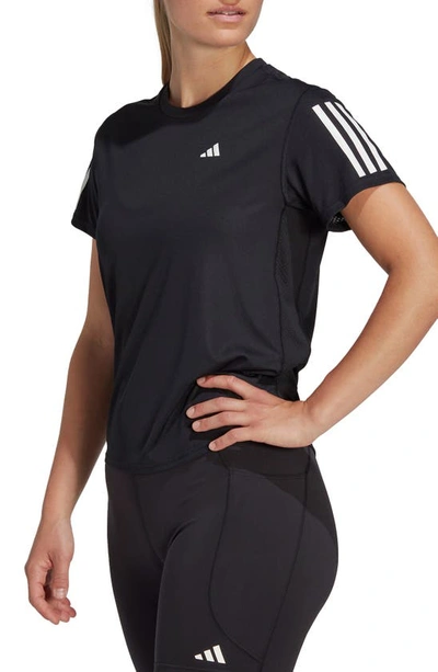 Adidas Originals Adidas Own The Run Tee In Black