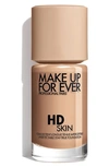 MAKE UP FOR EVER HD SKIN UNDETECTABLE STAY-TRUE FOUNDATION, 1.01 OZ