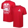 IMAGE ONE RED CORNELL BIG RED LOGO CAMPUS ICON T-SHIRT