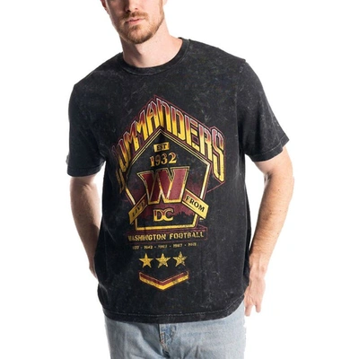 The Wild Collective Unisex  Black Washington Commanders Band T-shirt