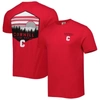 IMAGE ONE RED CORNELL BIG RED LANDSCAPE SHIELD T-SHIRT