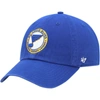 47 '47 BLUE ST. LOUIS BLUES CLEAN UP ADJUSTABLE HAT