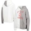 Gameday Couture Women's  Gray And White Oklahoma Sooners Split Pullover Hoodie In White