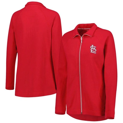 Tommy Bahama Red St. Louis Cardinals Aruba Raglan Full-zip Jacket