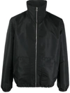 Alexander Mcqueen Alexander Mc Queen Logo Bomber Jacket In Black