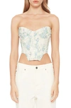 BARDOT LILA BUSTIER TOP