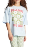 BILLABONG KIDS' LET HAPPINESS BLOOM GRAPHIC TEE