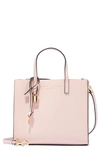 MARC JACOBS MINI GRIND COATED LEATHER TOTE