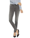 Nydj Marilyn Waist Match Straight Leg Jeans In Grey