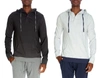 UNSIMPLY STITCHED HENLEY HOODY WITH CONTRAST HEM 2 PACK