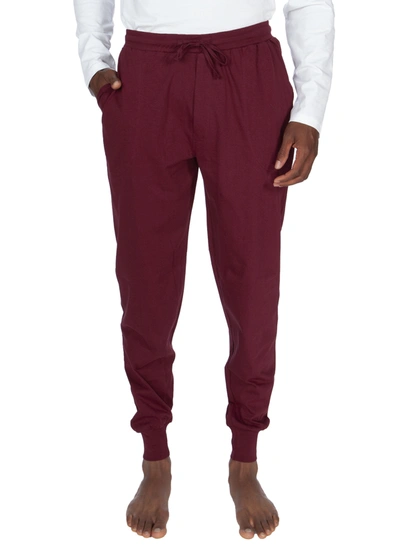 Unsimply Stitched Light Weight Lounge Pant In Red