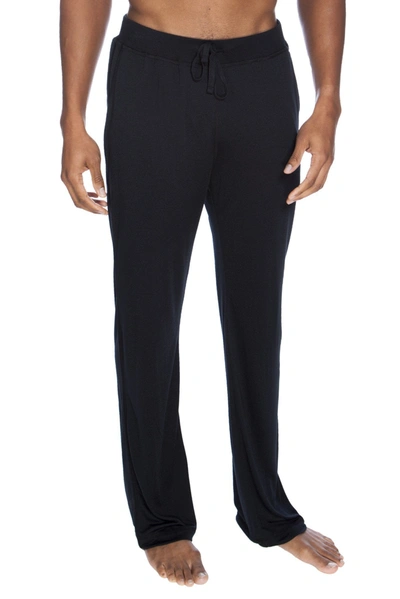 Unsimply Stitched Super Soft Lounge Pant In Black