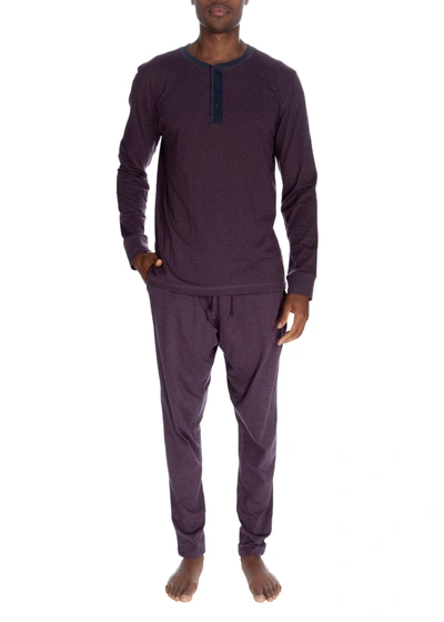 Unsimply Stitched Loungewear Combo In Purple