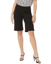 Nydj Pull-on 5 Pocket Bermuda Short In Black
