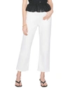 Frame The Arrow High Waist Relaxed Bootcut Jeans In White