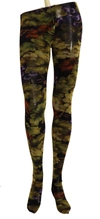 Dolce & Gabbana Black Grapes Print Stockings Tights In Black