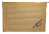 Dolce & Gabbana Yellow White Striped Portocervo Shawl Scarf In Yellow