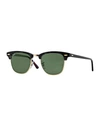 Ray Ban Ray-ban Unisex Classic Clubmaster Sunglasses, 50mm