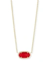 Kendra Scott Elisa Birthstone Pendant Necklace In July
