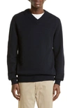 SUNSPEL V-NECK LAMBSWOOL SWEATER