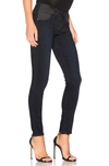 Paige Verdugo Mid Rise Maternity Skinny Jeans In Black Shadow