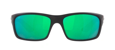 Costa Del Mar Jose Pro Mir 580g 06s9106 910602 Wrap Polarized Sunglasses In Green