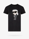 Karl Lagerfeld T-shirt In Black