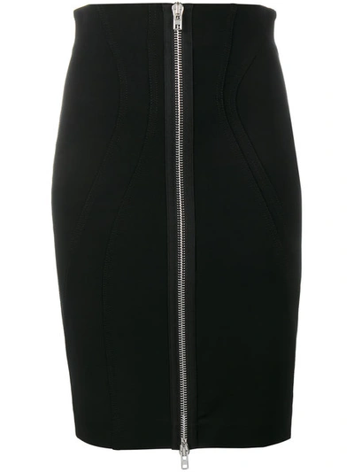 Givenchy Stretch-crêpe Pencil Skirt In Black