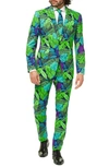 Opposuits Juicy Jungle Trim Fit Two-piece Suit With Tie In Miscellaneous