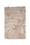 LUXE HUDSON FAUX FUR RUG