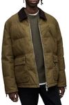 ALLSAINTS GILLAN COTTON QUILTED JACKET