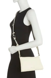 Marc Jacobs The Cosmo Leather Crossbody Bag In Marshmallow
