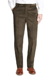 BERLE BERLE LUXURY ITALIAN CORDUROY FLAT FRONT trousers
