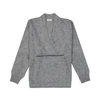 Brunello Cucinelli Mohair Wool Pullover Women In Gray